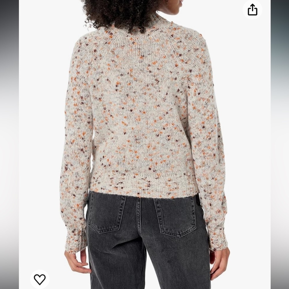 STEVE MADDEN Jillian Sweater in Gray Marl - Picture 6 of 12